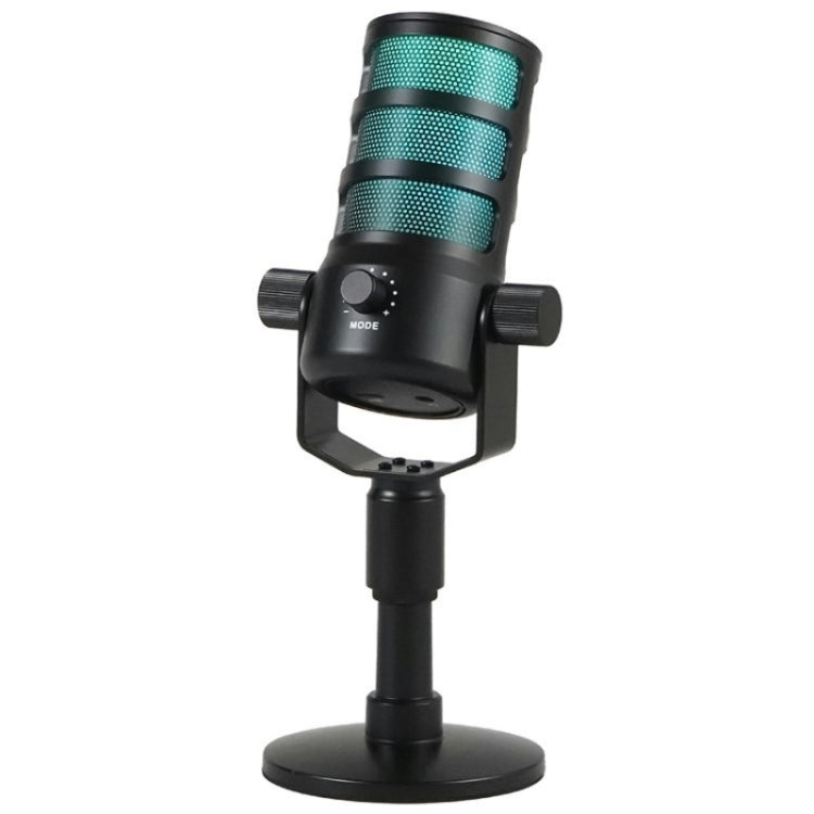 PDO Noise-Cancelling Live Streaming Microphone with RGB Light