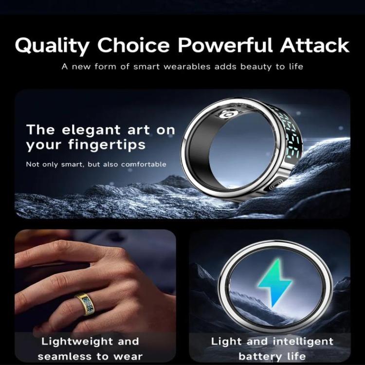 Smart Ring SR08 Size 9 Gesture Control