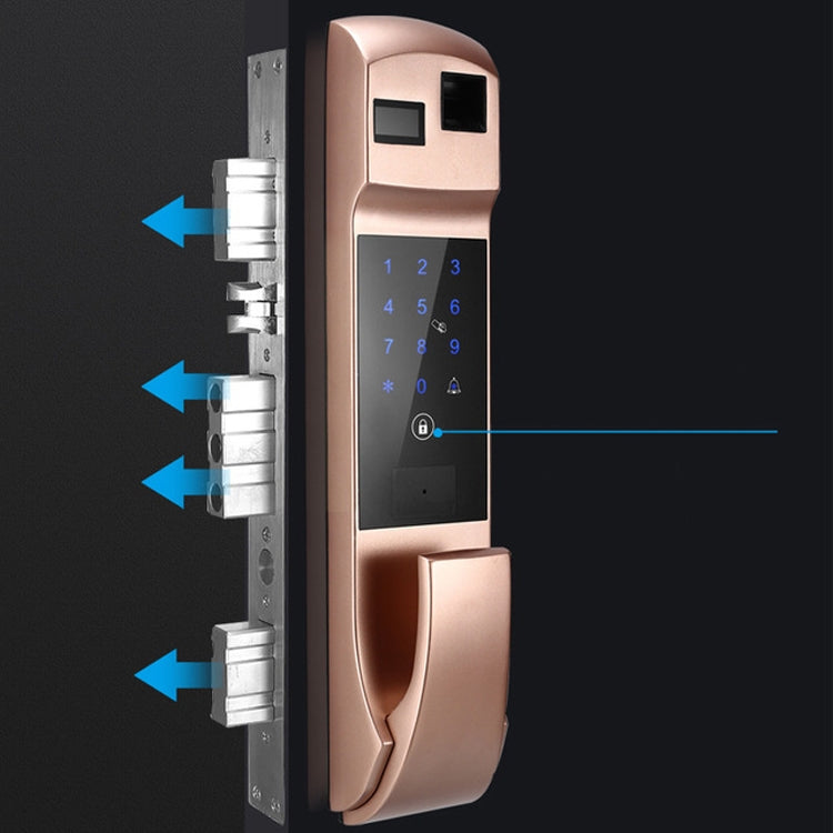 Fully Automatic Fingerprint Password Lock Electronic Smart Anti-Theft Lock