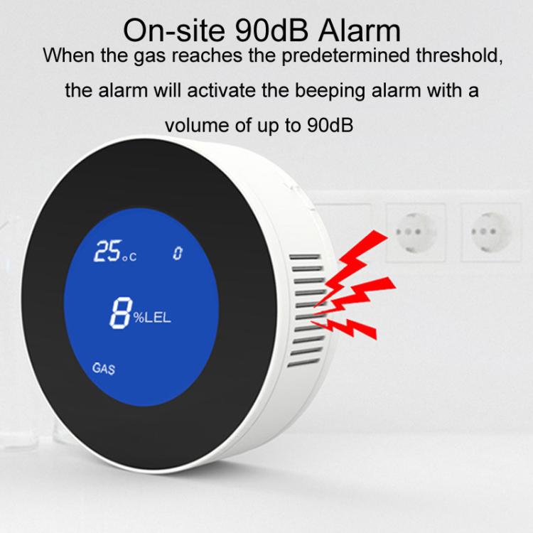 Wireless Gas Detector Alarm Leak Sensor