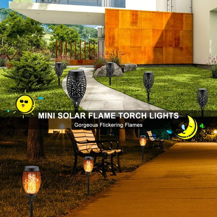 Lampara Set 2 Uds Llama Solar Impermeable