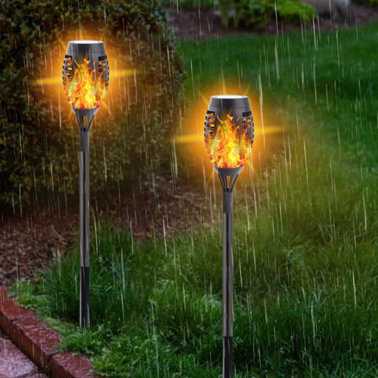 Lampara Set 2 Uds Llama Solar Impermeable