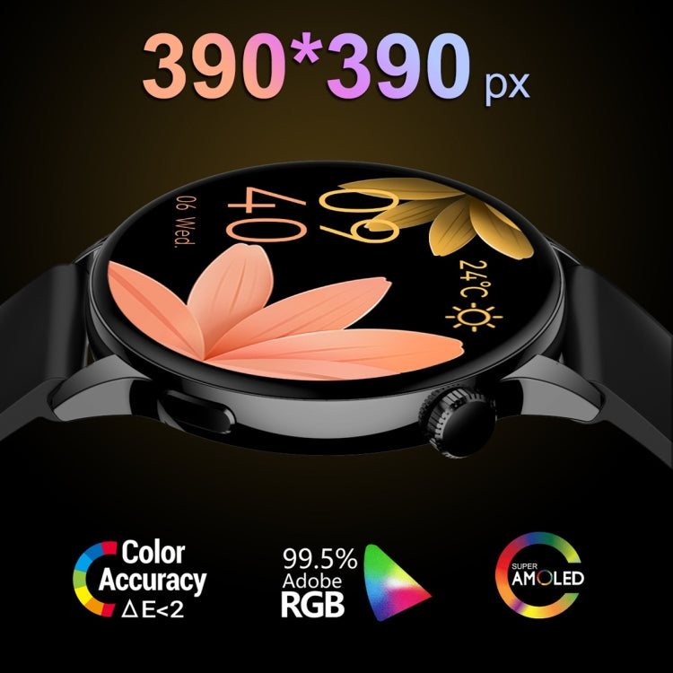 1.3-inch AMOLED Display Smart Watch NFC HD1