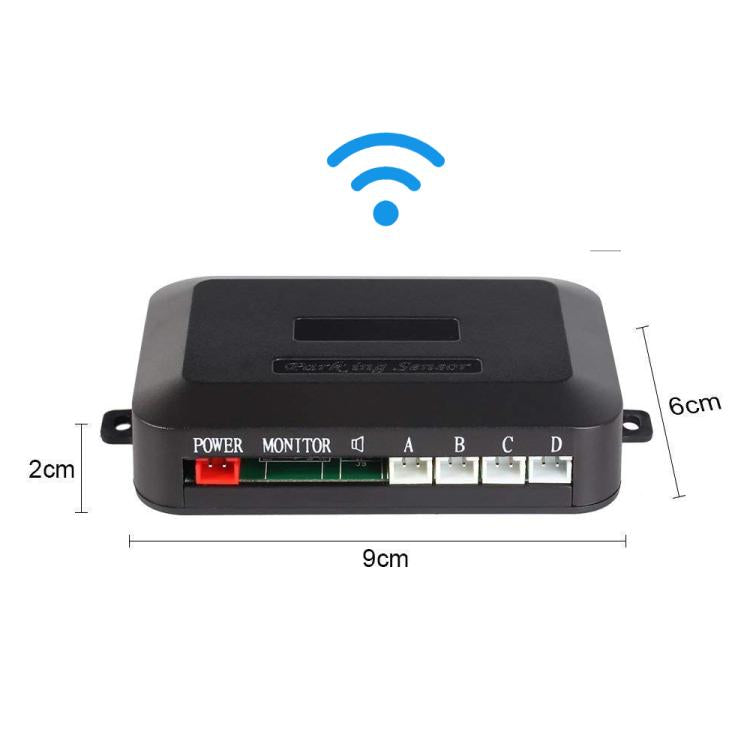 Universal Wireless Reverse Radar with LED Display and Automatic Alarm PZ312W