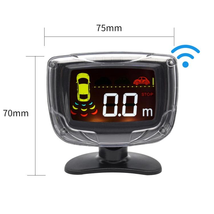 Universal Wireless Reverse Radar with LED Display and Automatic Alarm PZ312W