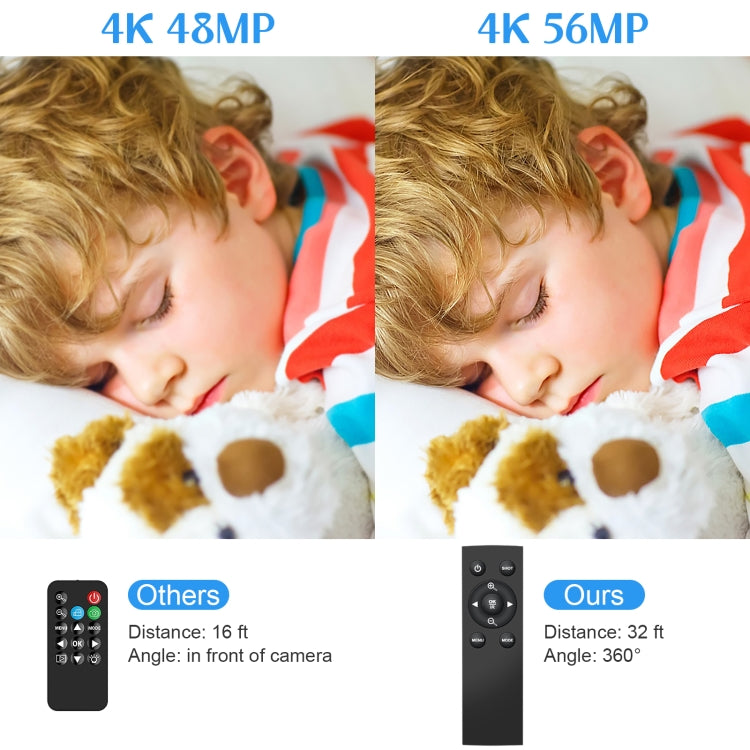Cámara De Video Digital 4K Con Zoom 18X KOMERY AF2 5600PX