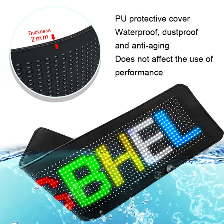 Flexible LED Display with Bluetooth Connection and Mobile App
