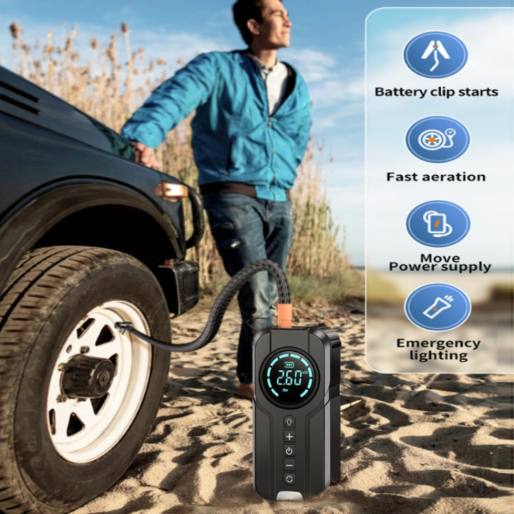 Emergency Start Power Supply Air Pump All-in-One Machine 8000mAh YX1920SH