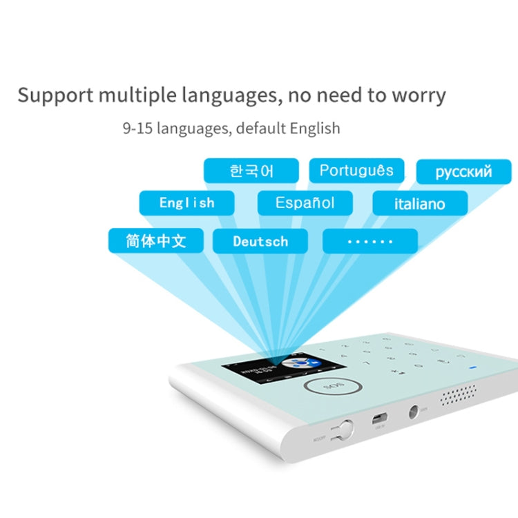 Tuya CS118 WIFI+GSM Smart Voice Alarm System Compatible with Amazon Alexa and Google Assistant
