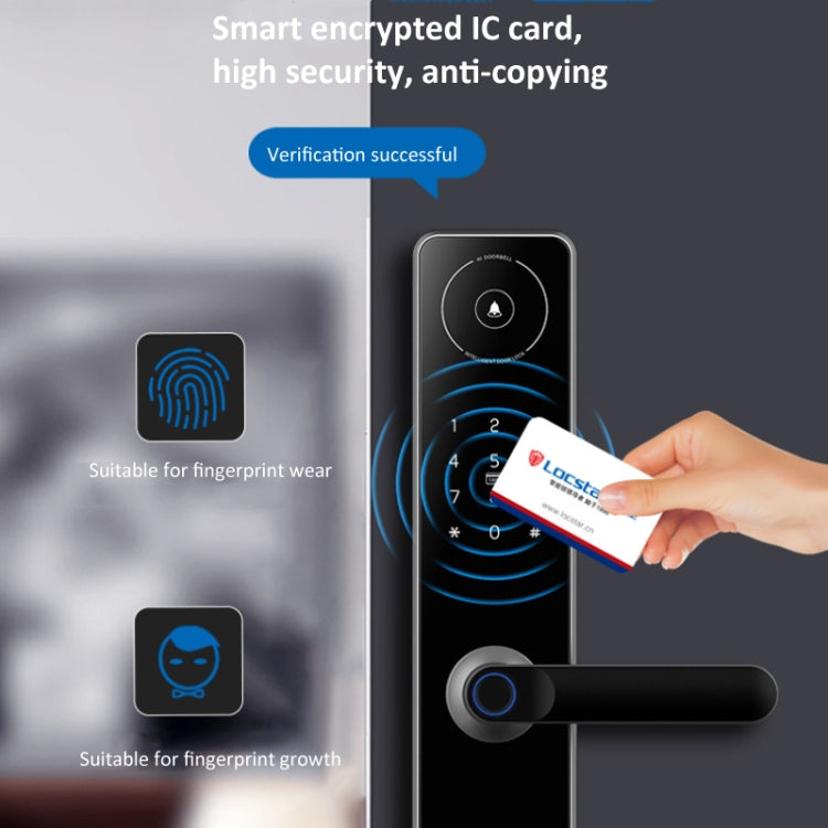 Locstar A60 Smart Fingerprint and Password Door Lock with Doorbell