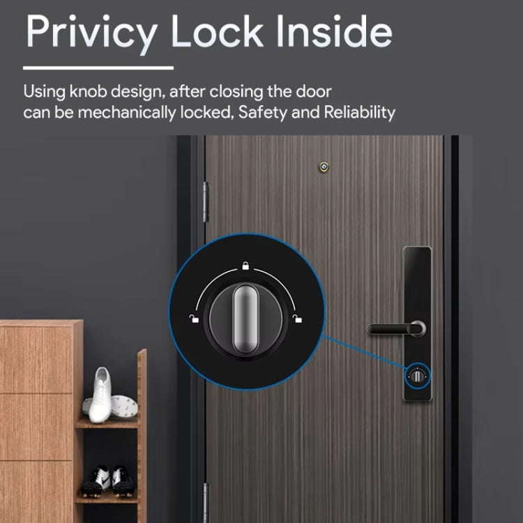 Locstar A60 Smart Fingerprint and Password Door Lock with Doorbell