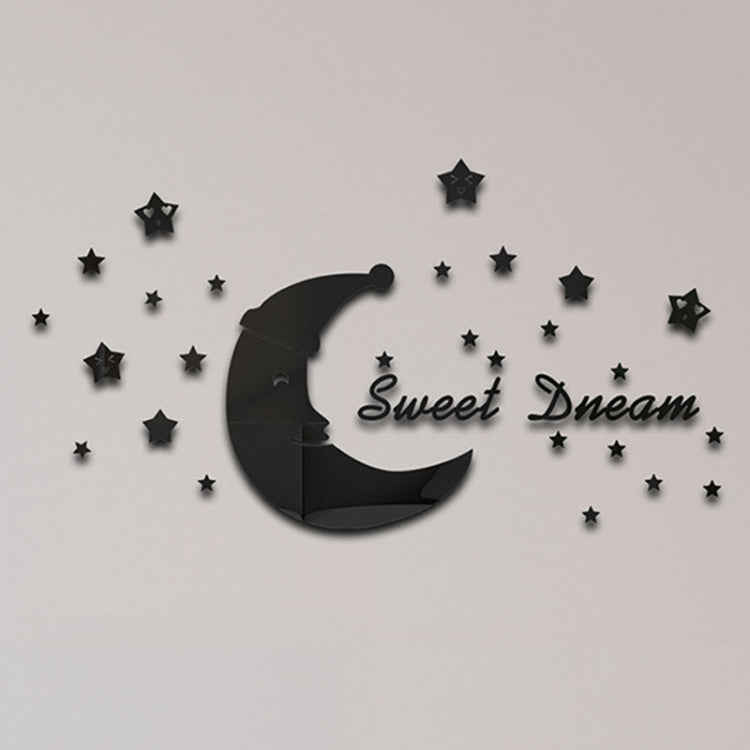 Mirror Wall Stickers Home Decor Soft Mirror SweetDream 32Pcs/Set