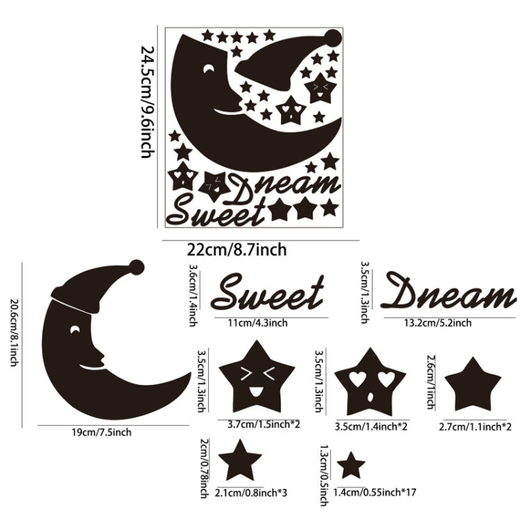 Mirror Wall Stickers Home Decor Soft Mirror SweetDream 32Pcs/Set