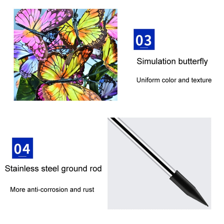 Butterfly Flower Solar Garden Lights