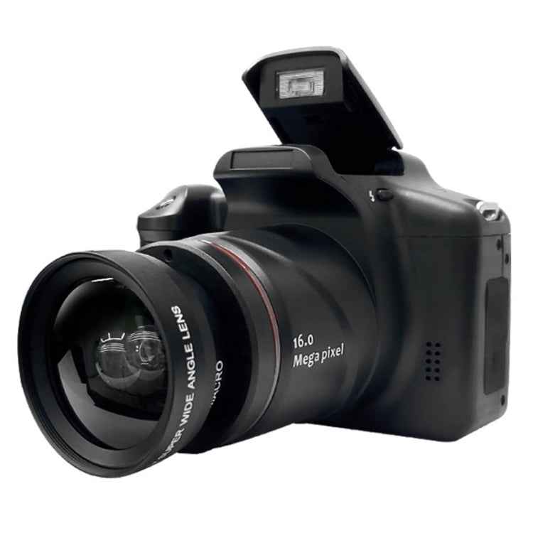 HD-05+ 2,4 pulgadas 1080P HD Cámara digital 16X Zoom digital Foto y vídeo DV, 1080P