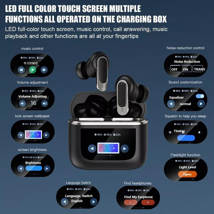Auriculares Inalámbricos Bluetooth ANC V8