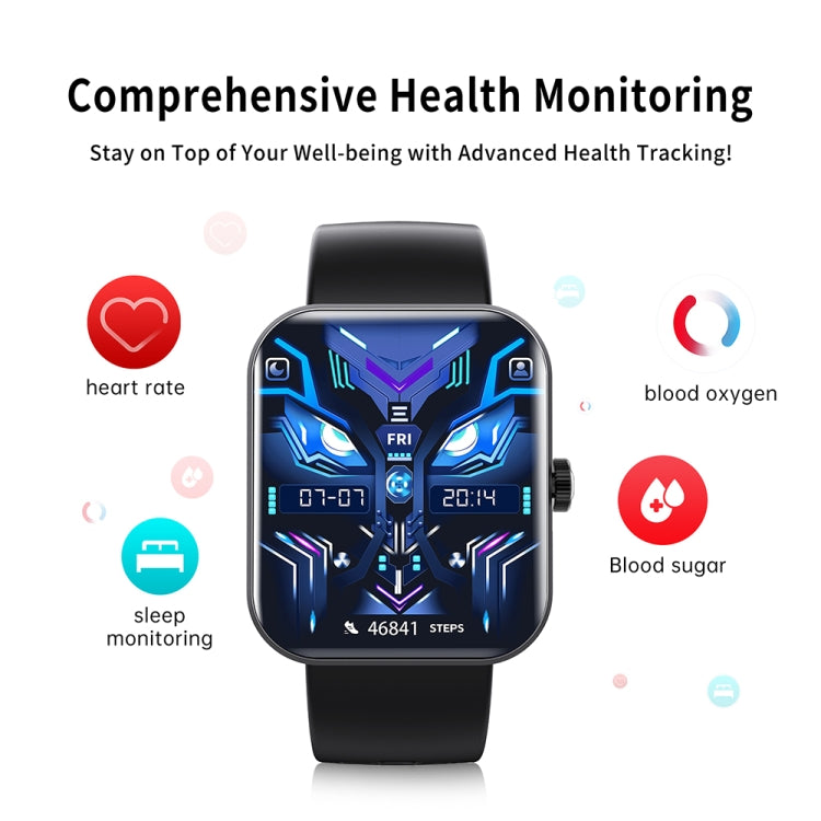 Smart Watch with Bluetooth Call IP67 2.0 Inch Screen F16