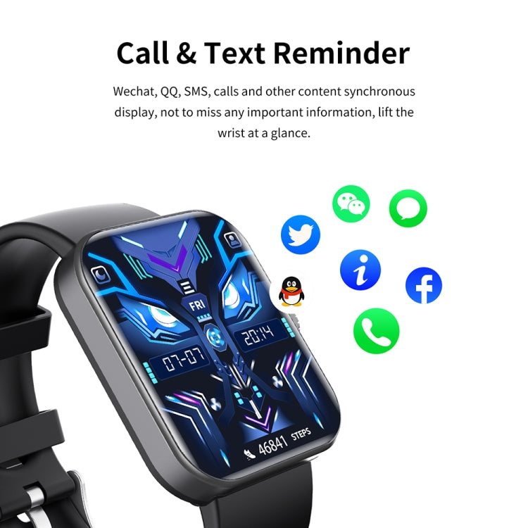 Smart Watch with Bluetooth Call IP67 2.0 Inch Screen F16