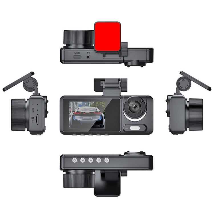 Videcamara De Conducción Con Visión Nocturna De Alta Definición Dual Recording