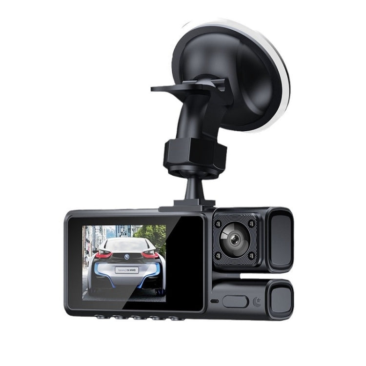 3-Lens HD 1080P Infrared Night Vision WIFI Driving Video Camera