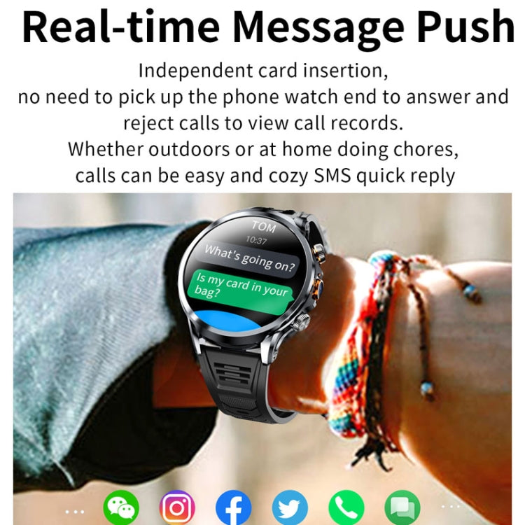 H18 1.95 Inch Ultra-Thin Round Screen Smart Watch 32G
