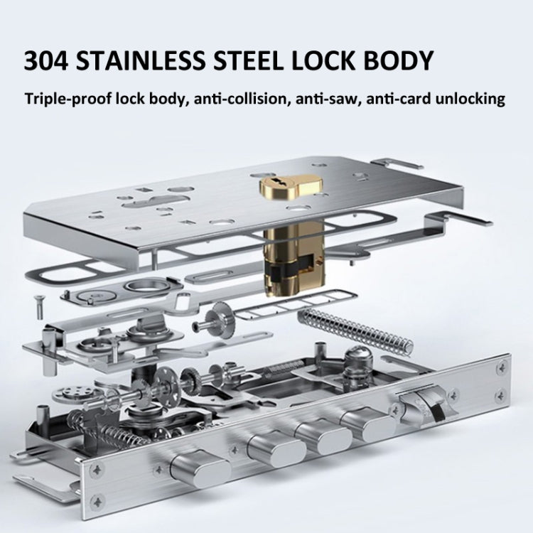 Locstar M6 3D Face Recognition Door Lock Compatible with App Unlock