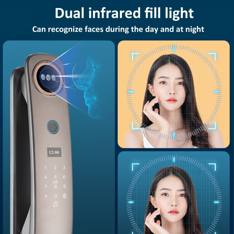 Locstar M6 3D Face Recognition Door Lock Compatible with App Unlock