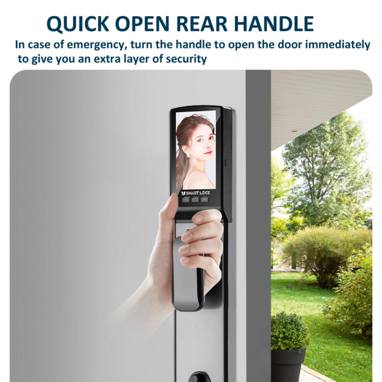 Locstar M6 3D Face Recognition Door Lock Compatible with App Unlock