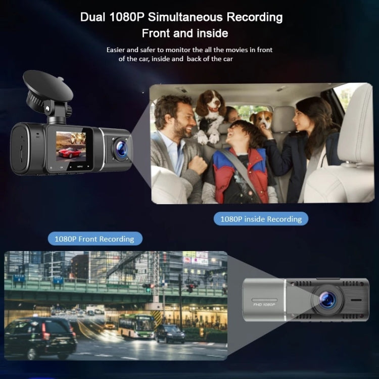 Dual HD Camcorder 1080p+Internal 1080p J02