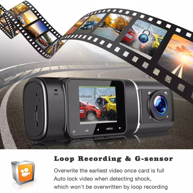 Dual HD Camcorder 1080p+Internal 1080p J02