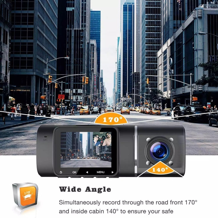 Dual HD Camcorder 1080p+Internal 1080p J02