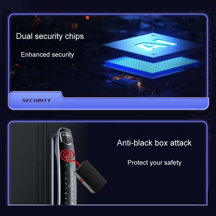 CS7 Home 3D Facial Recognition Monitor with Automatic Combination Lock and Fingerprint
