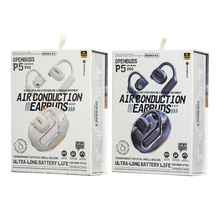 REMAX OpenBuds P5 PRO Bluetooth Earphones with Noise Reduction and Air Conduction for Hanging Ear, P5 PRO