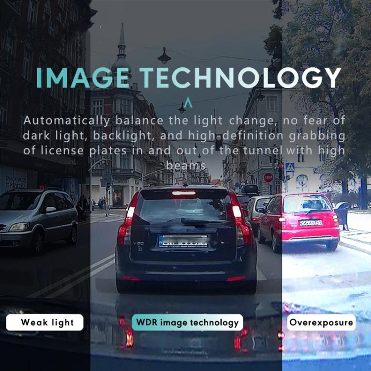 Anytek T3 PRO 2-Inch 2K HD Night Vision Car Video Camera