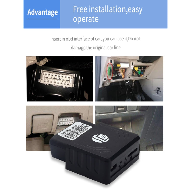 Real Time Tracker Car Truck Vehicle Tracking GSM GPRS GPS TK306 2G OBD II