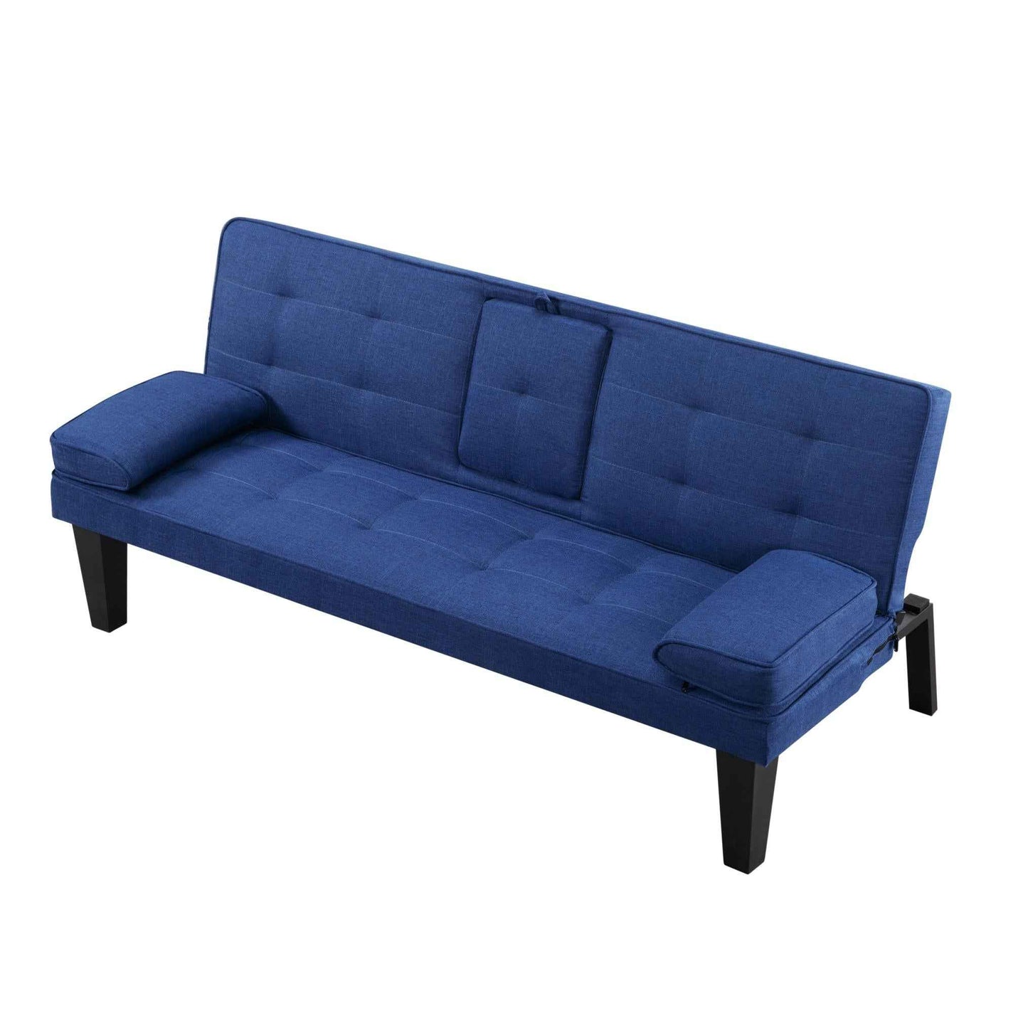 Sofá Cama Tipo Futón de 65” de Poliéster - Alex Bazar Mx