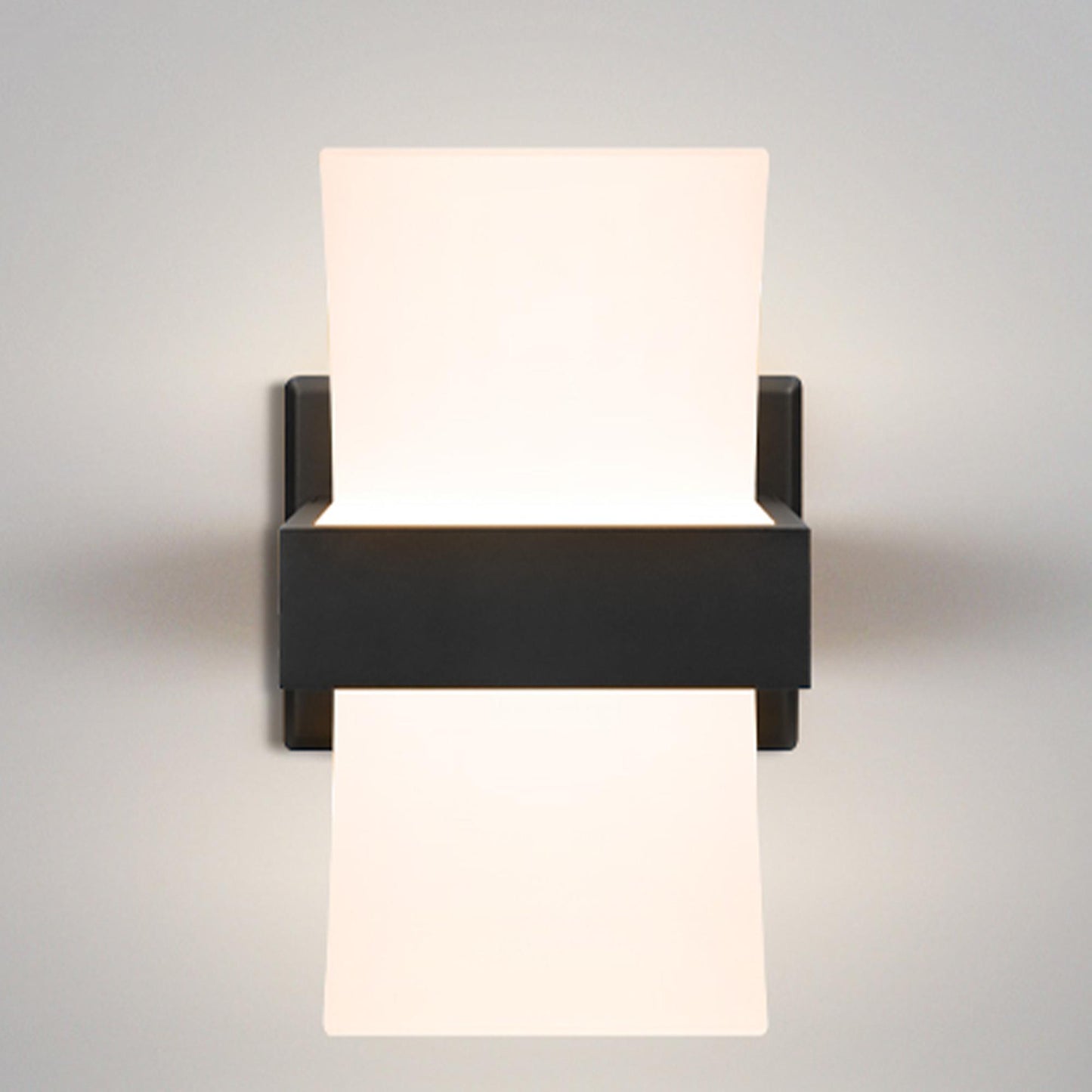 Apliques de Pared de Aluminio Para Exteriores Con Iluminación Hacia Arriba Y Hacia Abajo
