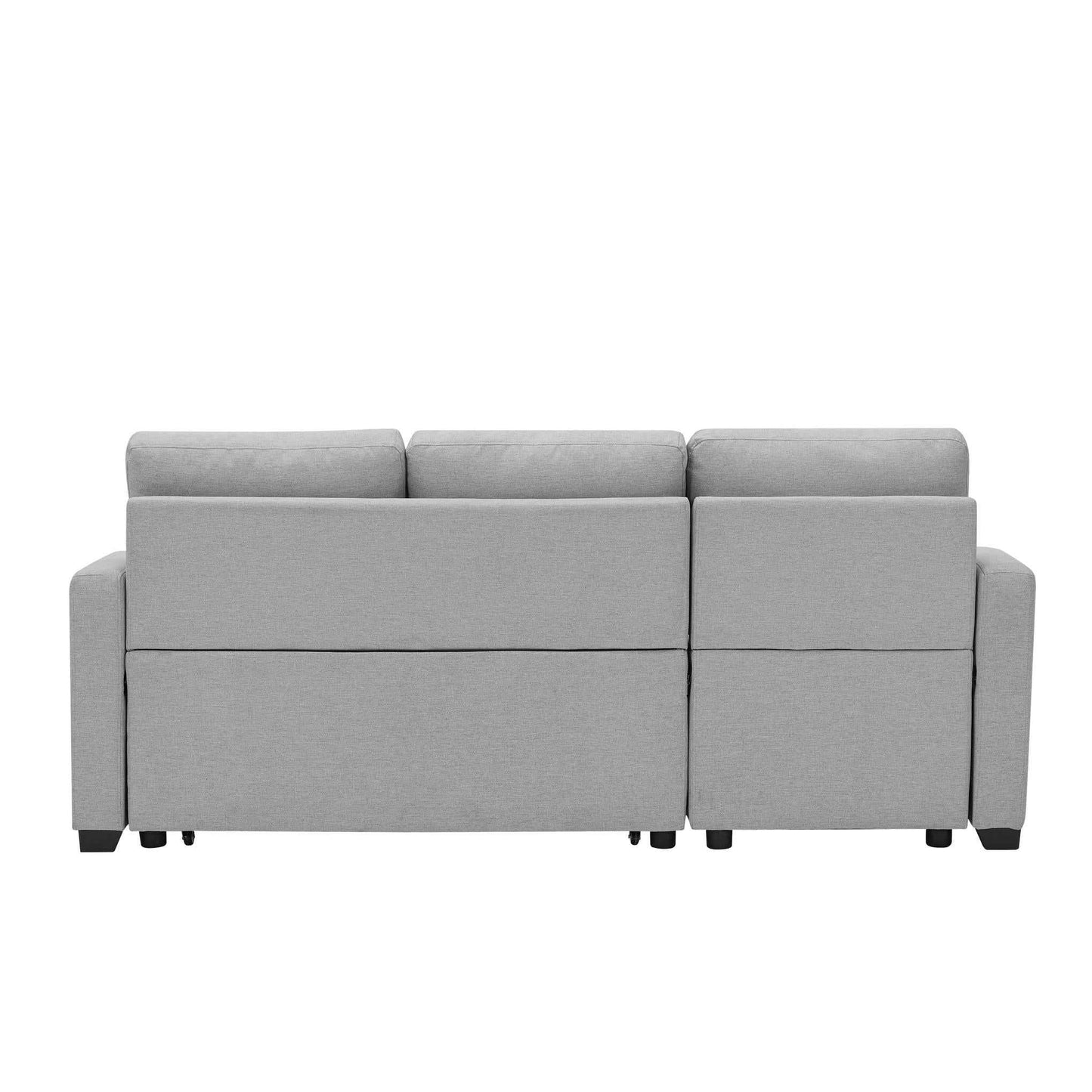 Sofá Cama de Esquina Con Almacenamiento Extraíble Y Chaise Longue - Alex Bazar Mx