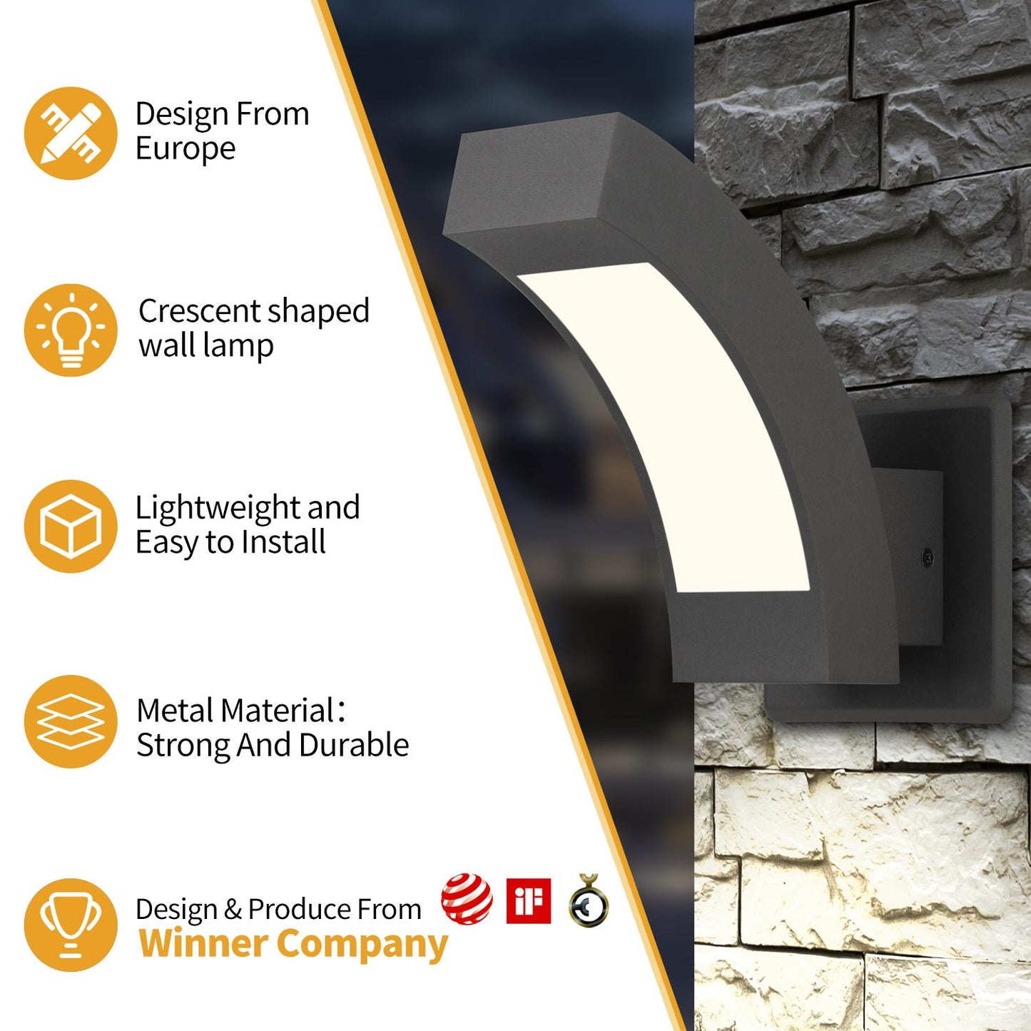 Outdoor Wall Sconce/Path Light