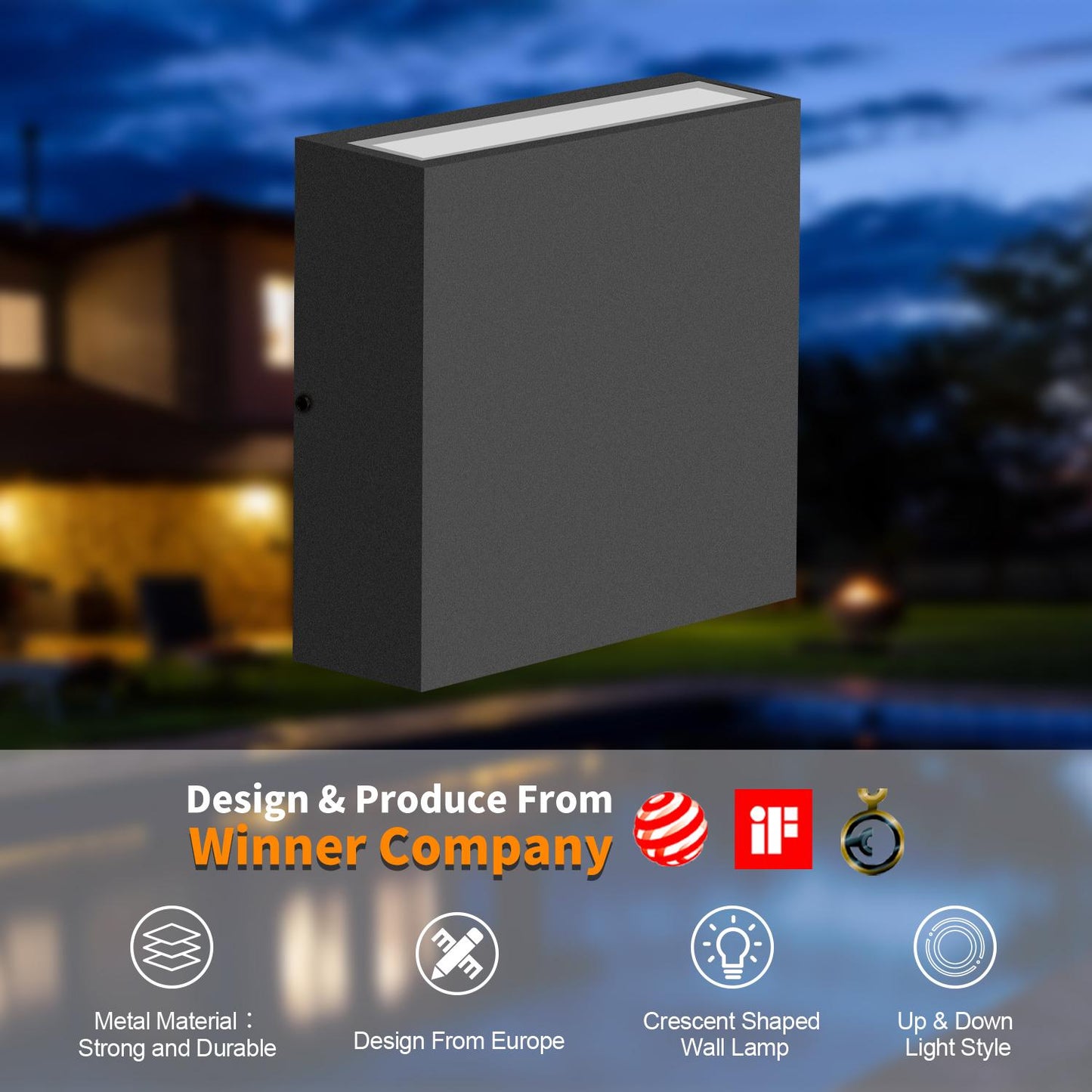 Outdoor Wall Sconce/Path Light