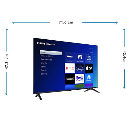 Philips 32 Inch HD Roku LED Smart TV