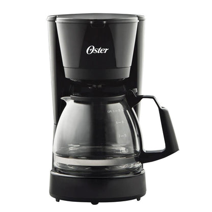Cafetera Oster 5 Tazas Con Filtro Permanente Negro