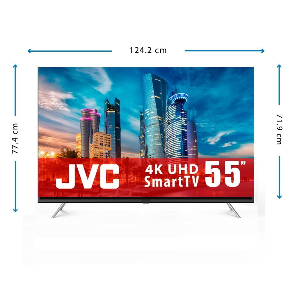 JVC 55 Inch Roku 4K Ultra HD LED Smart TV