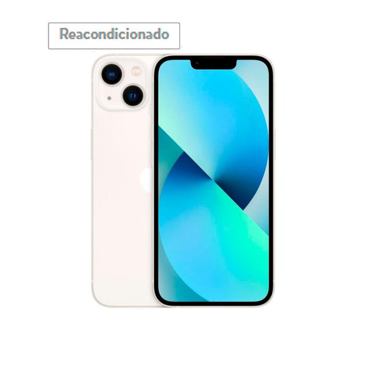 iPhone 13 Apple 128 GB Blanco Reacondicionado - Alex Bazar Mx