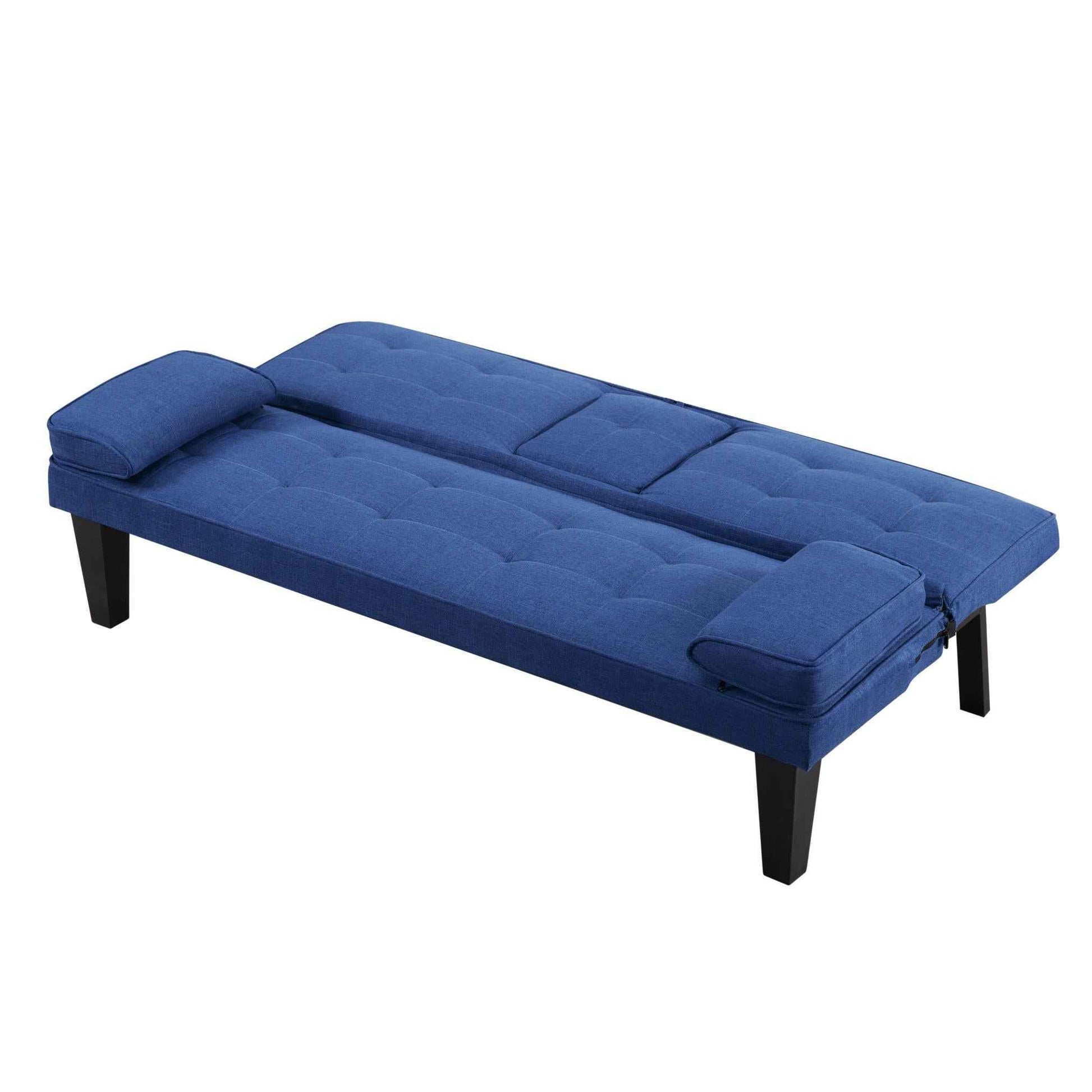 Sofá Cama Tipo Futón de 65” de Poliéster - Alex Bazar Mx