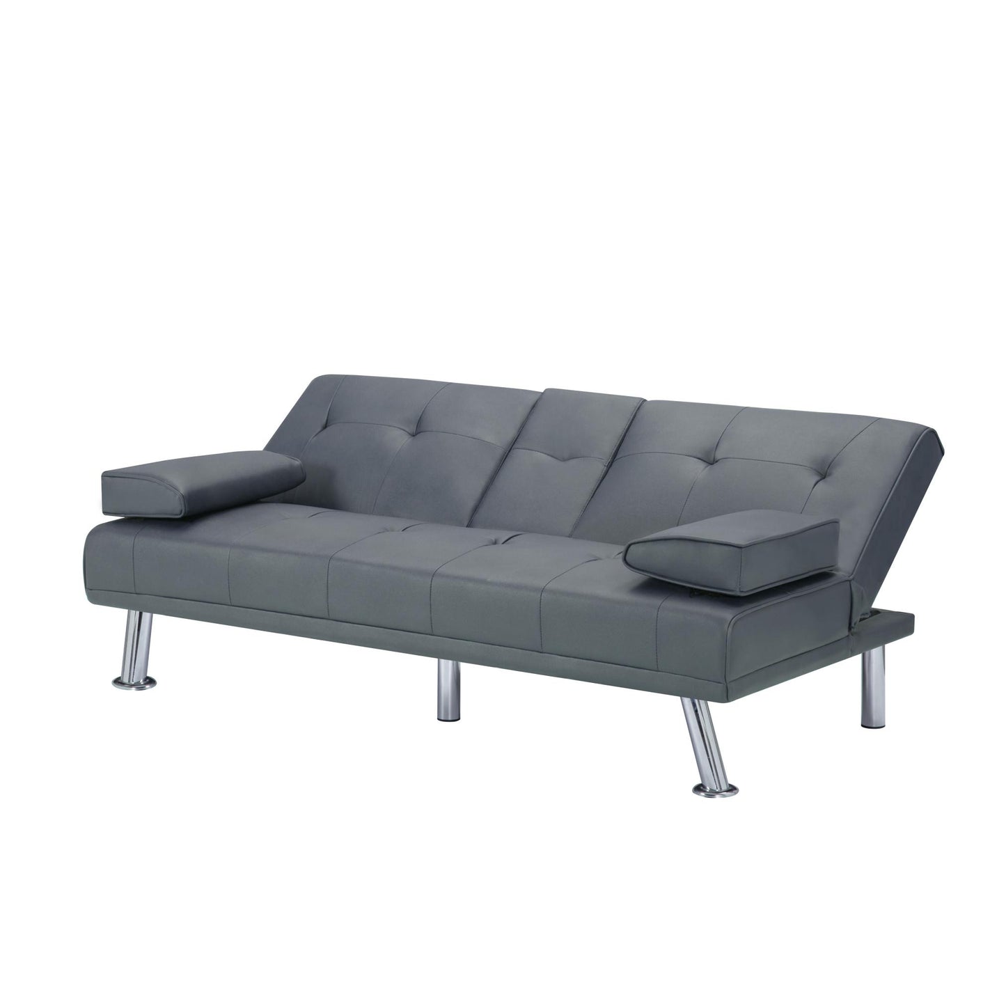 Sofá Cama Tipo Futón de 66,1” (PU) - Alex Bazar Mx