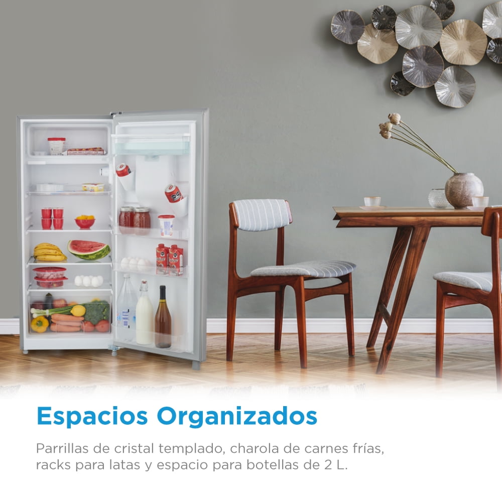 Refrigerador Midea 7 Pies Cúbicos 190 L Light Silver Low Frost - Alex Bazar Mx