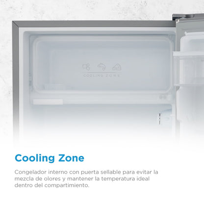 Refrigerador Midea 7 Pies Cúbicos 190 L Light Silver Low Frost - Alex Bazar Mx