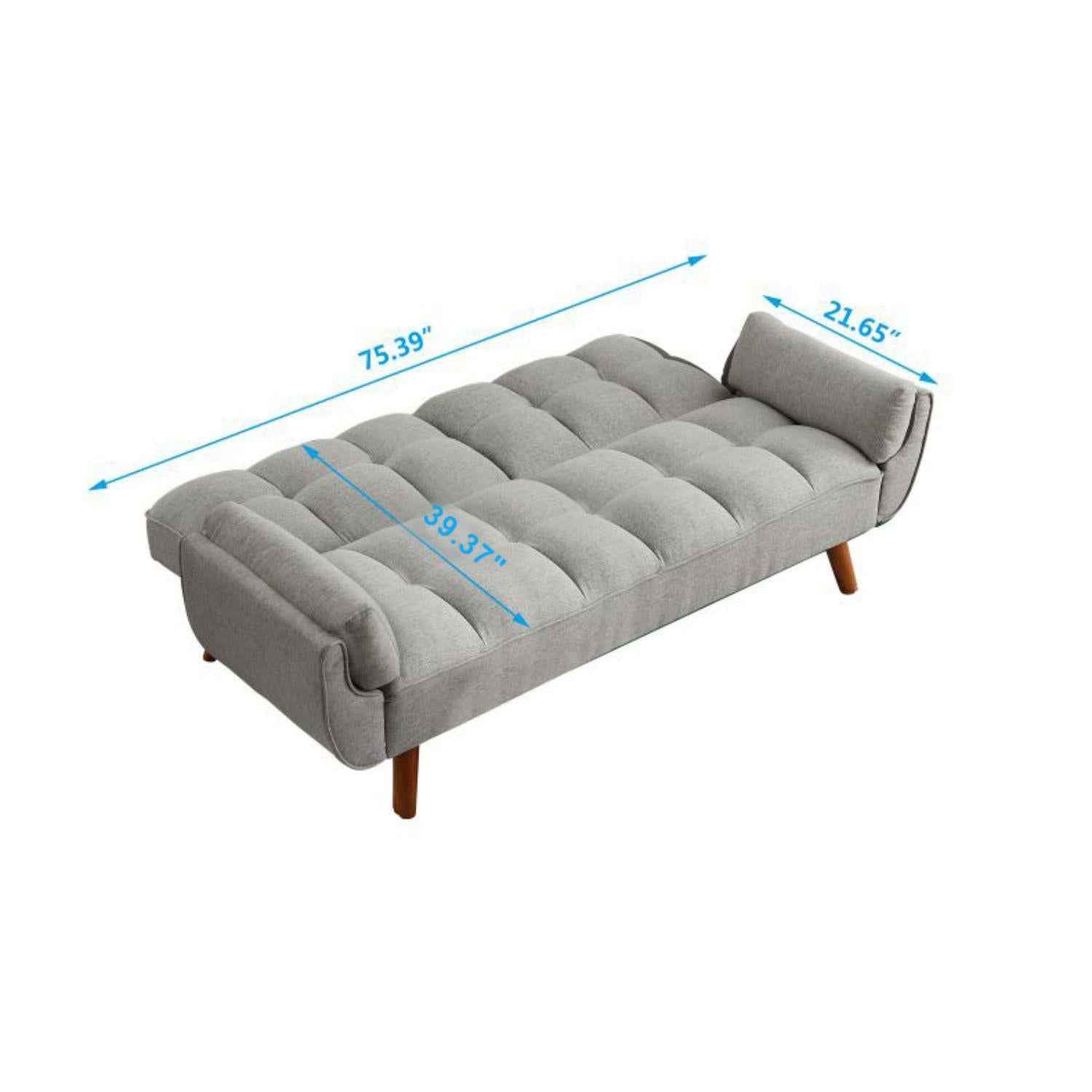 Sofá de Terciopelo Con Respaldo Ajustable - Alex Bazar Mx