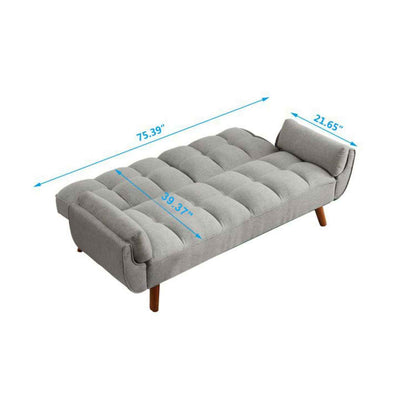 Sofá de Terciopelo Con Respaldo Ajustable - Alex Bazar Mx